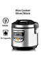 Digital Rice Cooker with Automatic Keep-Warm Function