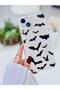 iPhone 14 Plus and 15 Plus Compatible Bat Print Patterned Silicone Case - 2