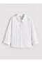 Nevavm Long Sleeve Striped Boys' Shirt with Difference - 3