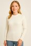 Cycling Round Neck Knitwear Sweater Cotton Thick Corded Fabric Woven, Regular Fit Long Sleeve Winter Model - 3