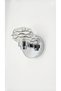 Piko Decorative Glass Metal Chrome Body Wall Sconce (White Led Bulb with G4 Base Is Included!!!) - 2