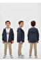 Tiny Men Kids 25280 Strong Raincoat Combed Cotton Trousers 3-Piece Set - 2