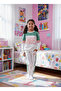 Lusana Unisex Top and Bottom Set Combed Cotton Set Tracksuit Pajama Set