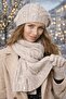 Scarf, Beanie, Gloves 3-Piece Set, Winter Gift, Gift for Women, Valentine's Day Gift - 2