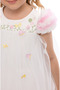 Butterfly Floral Party Baby Girl Evening Dress 6-12-18-24 Months 36075Pr - 4