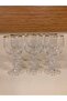 Bohemia Crystal Coffee Glass with Gold Striping, Set of 6, Height 13 Cm, Diameter 6 cm - 8