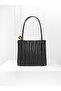 Mara Women's Pleated Leather Puppy Handbag and Shoulder Bag - 3