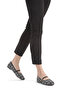 Women's Tweed Fabric Plain Beret with Buckle, Suitable for Office-Home-Daily Use Ballerinas - 2