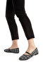 Women's Tweed Fabric Plain Beret with Buckle, Suitable for Office-Home-Daily Use Ballerinas - 3