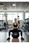65cm Pilates Ball - Exercise - Yoga - Stretching - Height Increase - Flexibility - Sports - Athletics - 4