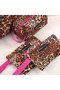 Leopard Patterned Makeup Bag Set of 4 Suitcase Organizer - 2