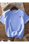 OVERSIZE T-SHIRT WITH TINY RIBBON PRINT - 2