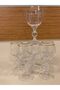 Bohemia Crystal Coffee Glass with Gold Striping, Set of 6, Height 13 Cm, Diameter 6 cm - 3