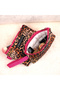 Leopard Patterned Makeup Bag Set of 4 Suitcase Organizer - 7