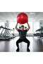 65cm Pilates Ball - Exercise - Yoga - Stretching - Height Increase - Flexibility - Sports - Athletics - 5