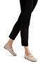 Women's Tweed Fabric Plain Beret with Buckle, Suitable for Office-Home-Daily Use Ballerinas - 2