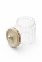 Set of 3 Cream Vacuum Lid Glass Jars (850 Ml/1100 Ml/1400 ml) - 4