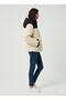 Fleece Inside K Hooded Zippered Teddy Coat - 2