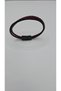 Faux Leather Double Color Magnetic Snap Men's Braided Bracelet - 6