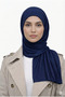 Premium Luxury Combed Cotton Shawl Navy Blue