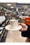 Limoges Gold Handled 6-Person Porcelain Coffee Cup Set - 4