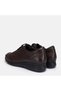 Large Size Women's Sports Padded Shoes Genuine Leather 41-42-43-44-Brown - 5