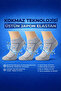 Kokmaz Gray Booties Short Non-Smelly Sports Socks-Lykm07