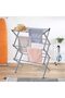 Expandable and Foldable Clothes Drying Stand, Clothes Rack for Air Drying Clothing, Sturdy Durable - 7