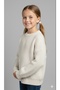 Girl's Sweater Knitwear White Color 6/14 Years - 3