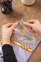 My Savings Planner - Budget Planner Wallet - Lilac - Gold Mechanism - 5