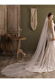 Long Bridal Veil, Wedding Veil, 2 Mts Soft Bridal Veil Width 3 Mts Long Veil - 3