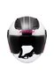 AIRFLOW 2 COVER BEYAZ-PEMBE KASK - 2