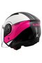 AIRFLOW 2 COVER BEYAZ-PEMBE KASK - 4