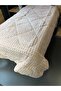 لحاف فردي من القطيفة بنقشة مربعات 195×215 سم - 2