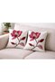 3D Digital Printing Decorative 2-Piece Throw Pillow Cover 43X43 cm – Single-Sided Printing, Vibrant Colors - 2