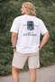 Unisex Men/Women Free Spirit Printed Cotton Oversized T-Shirt