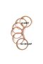 3-Piece 16 cm Mdf Ring Screwless Macrame Pulley Dream Catcher - 2