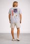 Unisex Men/Women Discover Colorful Printed Oversized Cotton T-Shirt
