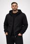 Oversize Fermuarlı Kapüşonlu Sweatshirt - 3