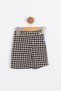 Girl's Sweater with Shorts Skirt and Half Turtleneck Blouse, 3-11 Years Old, Stylish Holiday Outfit Set - 4