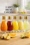 5 Pieces 100 ml Glass Leak-Proof Mirrored Gold Metal Cap Gift Fragrance Ornament Perfume Multi-Purpose Bottle