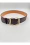 Double Buckle Women's Belt Coat Belt, Trouser Belt Dress Belt. - 4