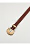 Women's Belt with Tool Buckle, Jacket Belt, Trouser Belt, Dress Belt - 4