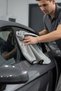 Imported Ultrafiber Car Drying Cloth and Polishing Waxing Cloth Gray Color Cloth 50X70 cm - 360 Gsm - 3
