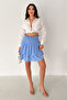 Women's Layered Smock Waist Mini Short Skirt – Summer Layers - 7