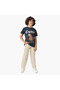Solid Cargo Pants with Button Closure - 2