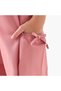Girls Wide Leg Trousers with Cargo Pockets - Cotton - Elastic Waist - 4