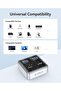 10Gbps USB-C Hub, 4-Port Zinc Alloy USB Splitter - 8