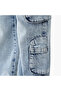 Solid Jeans with Pockets - 5