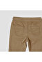 Solid Trousers with Drawstring Closure - 4
